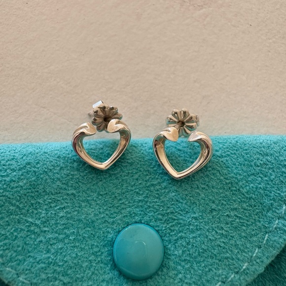 Tiffany & Co. Jewelry - Tiffany & Co. Open Heart Earrings